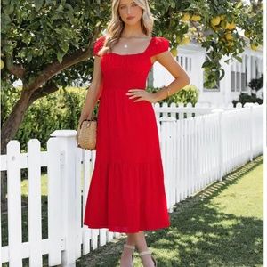 Vici  Jaylynn Smoked MIDI Dress